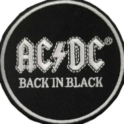 AC/DC Back in Black - Kangasmerkki