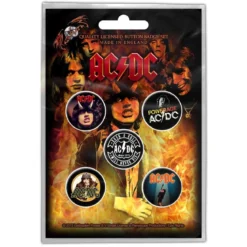 AC/DC Highway to Hell - Pinssi setti 5kpl