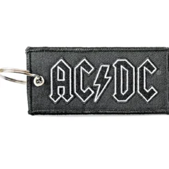 AC/DC Logo - Kankainen avaimenperä