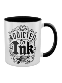 Addicted To Ink - kaksivärinen muki