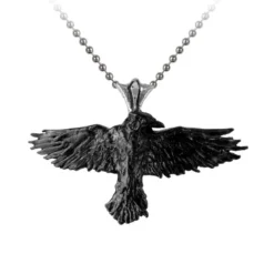 Alchemy Gothic Black Raven - Kaulakoru
