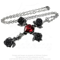 Alchemy Gothic Black Rosifix - Kaulakoru