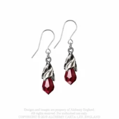 Alchemy Gothic Empyrean Tear - Korvakorut ,red