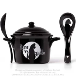 Alchemy GothicFeline Hungry - Kulho ja lusikka