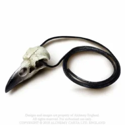Alchemy Gothic Raven Skull - Koriste esine