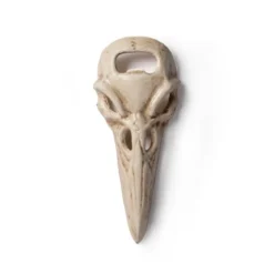 Alchemy Raven Skull - Pullonavaaja, valkoinen