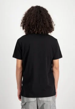 Alpha Industries Basic Carbon - T-Paita, black/black