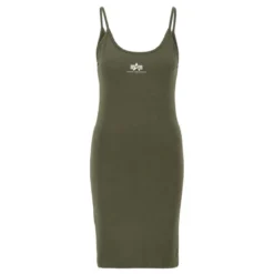 Alpha Industries Basic Dress Small Logo - Mekko, dark olive