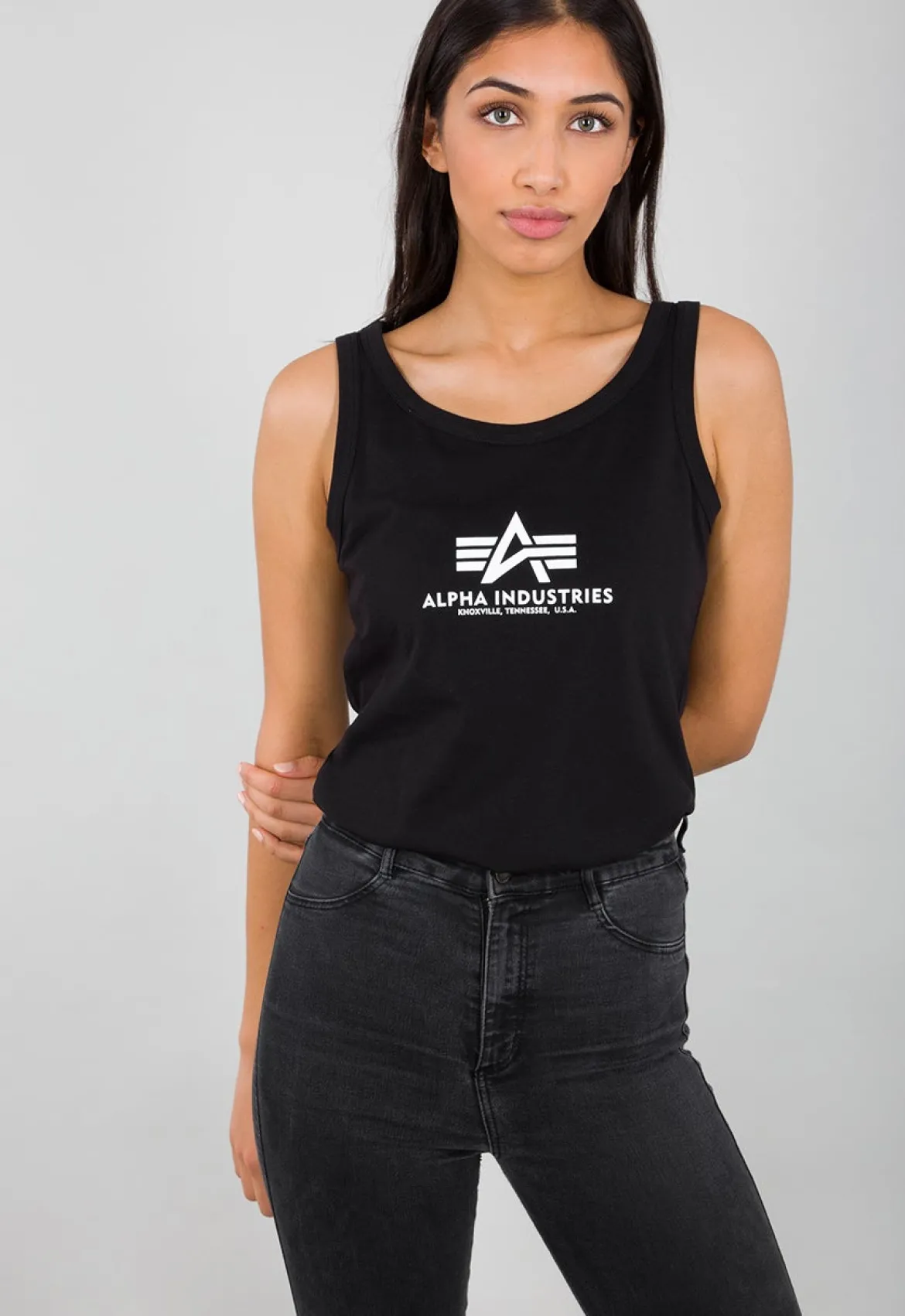 Alpha Industries Basic Tank- Toppi, musta