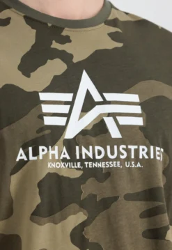 Alpha Industries Basic - T-Paita, olive camo