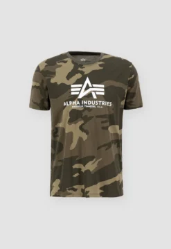 Alpha Industries Basic - T-Paita, olive camo