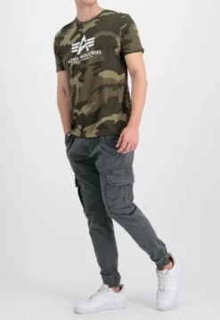Alpha Industries Basic - T-Paita, olive camo