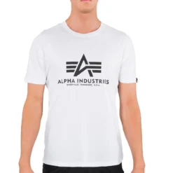 Alpha Industries Basic - T-Paita, white