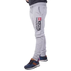Alpha Industries Block-logo - Joggersit, grey