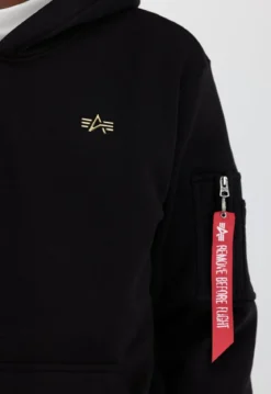 Alpha Industries 3D Small Logo - Huppari, musta