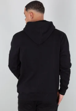 Alpha Industries Label - Huppari, musta