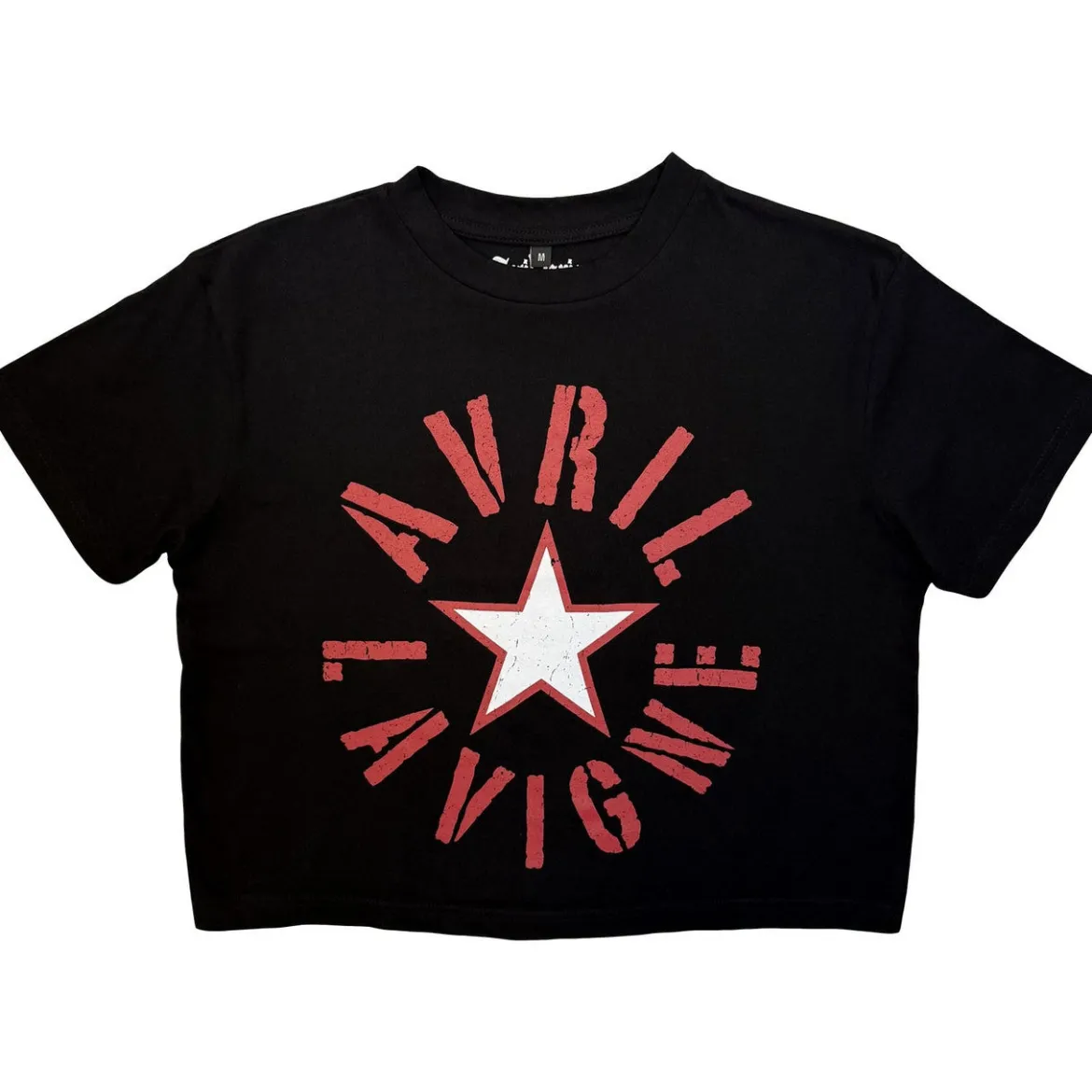 Avril Lavigne: Stencil Logo - Crop Toppi