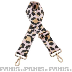 Baby pink Leopard - Olkahihna