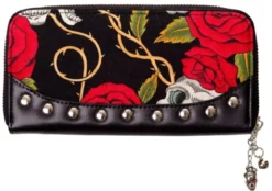 Banned Skulls And Roses - Lompakko
