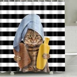 Bath Cat - Suihkuverho