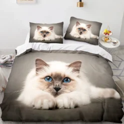 Birman Cat - Pussilakana + tyynyliina