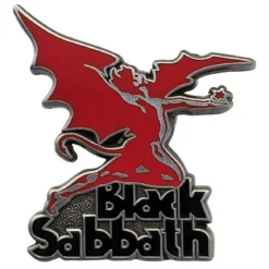 Black Sabbath Logo & Daemon - Pinssi
