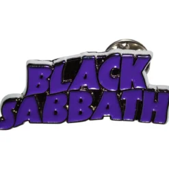 Black Sabbath: Purple wavy logo - Pinssi