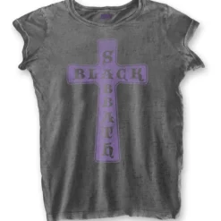 Black Sabbath: Vintage Cross - Naisten T-paita