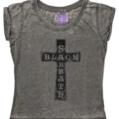 Black Sabbath: Vintage Cross - Naisten T-paita