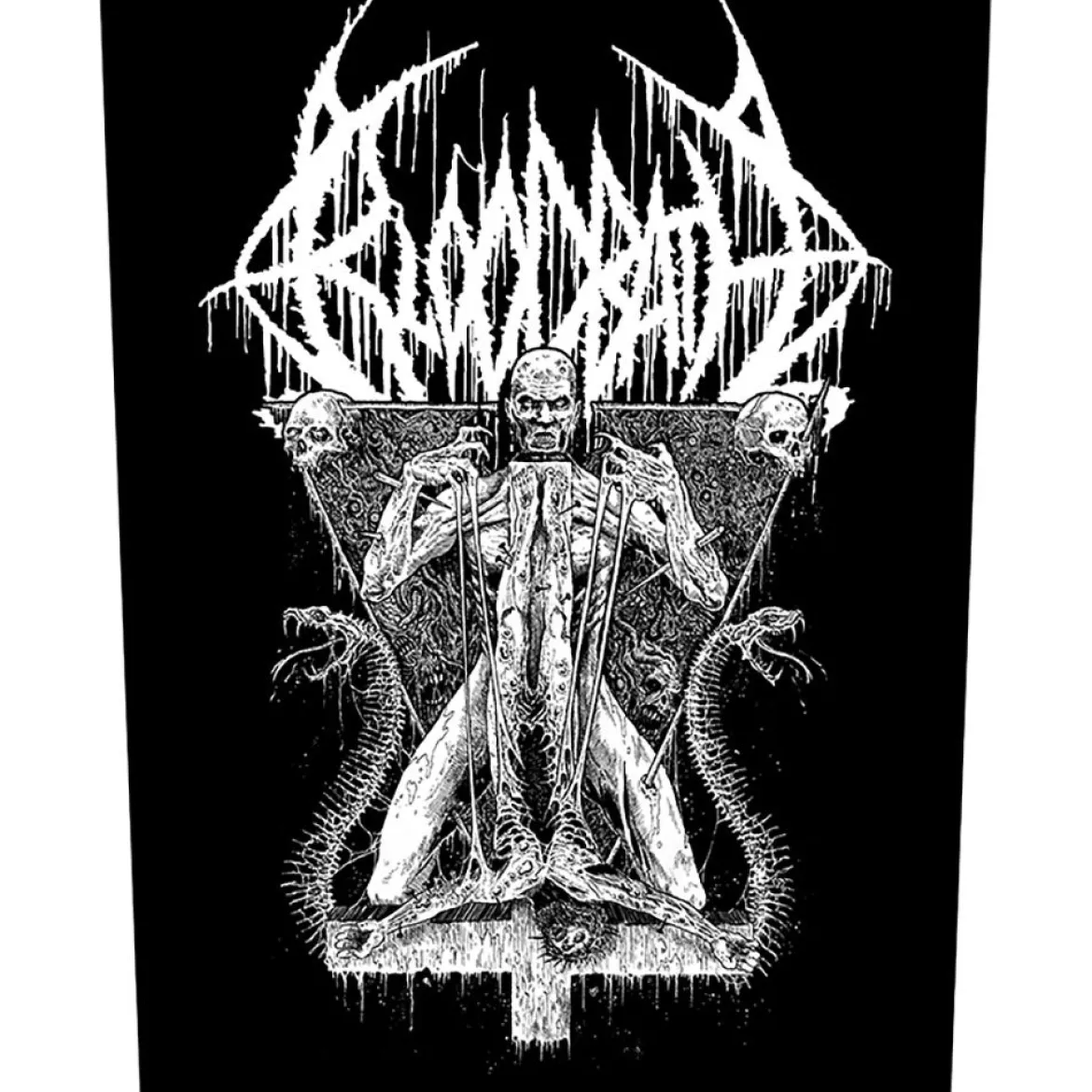 Bloodbath 'Morbid Antichrist' - Kangasmerkki, selkä