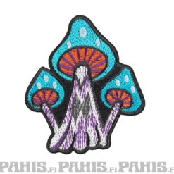 Blue mushroom - kangasmerkki