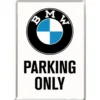 BMW Parking Only - Postikortti