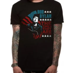 Bob Dylan Taac Flag - T-paita