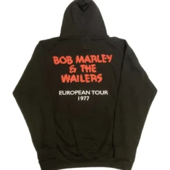 Bob Marley Exodus Mic Photo Wailers European Tour 77 - Huppari