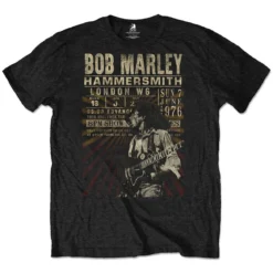Bob Marley Hammersmith '76 - T-paita