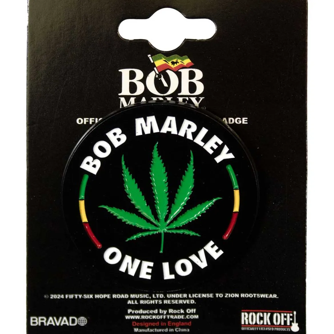 Bob Marley Leaf- Pinssi