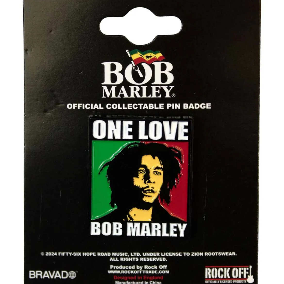 Bob Marley One Love - Pinssi