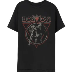 Bon Jovi Triangle overlap -T-paita