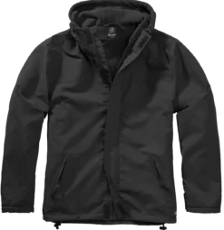 Brandit Frontzip - Tuulitakki, musta