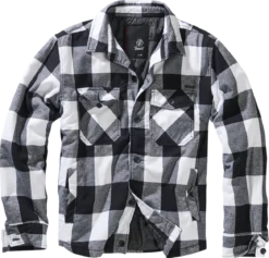 Brandit Lumberjacket - välikausitakki, valkoinen