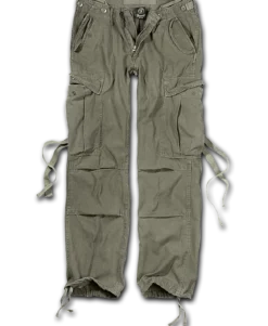 Brandit M65 - Naisten reisitaskuhousut, olive