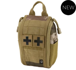 Brandit Molle First Aid Pouch Premium- lisätasku, tactical camo