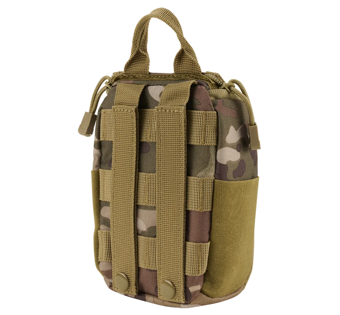 Brandit Molle First Aid Pouch Premium- lisätasku, tactical camo