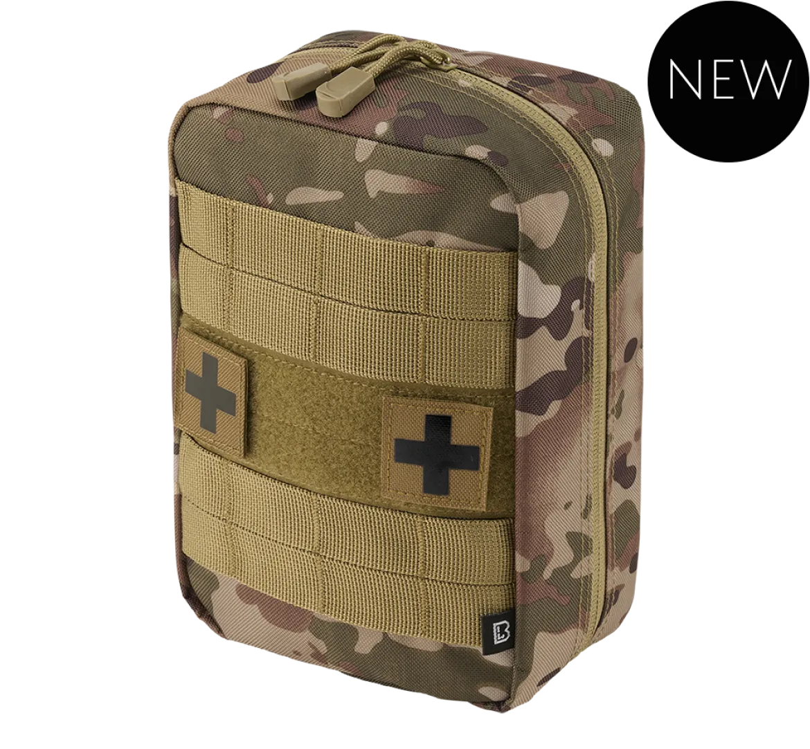 Brandit Molle First Aid Pouch Large - lisätasku, tactical camo