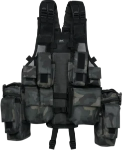 Brandit Tactical vest -liivi, darkcamo