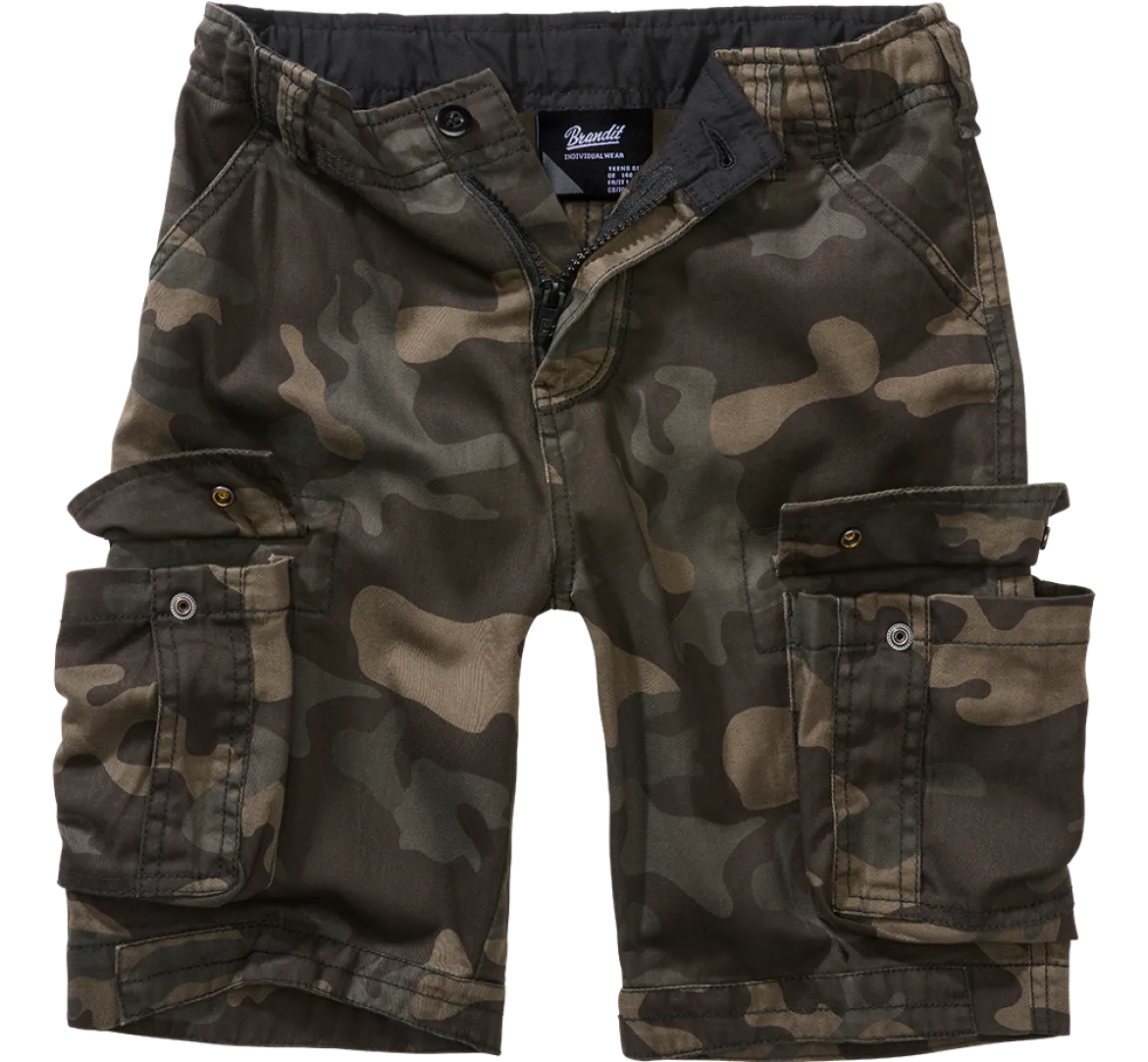 Brandit Urban Legend - Lasten shortsit, darkcamo