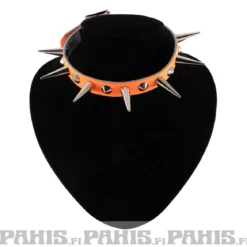 Bullet 69- Choker, Medium Cones Fluorescent Orange