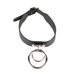 Bullet 69- Choker, 2 row overlap rings