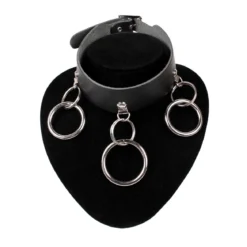 Bullet 69- Choker, 2 row rings