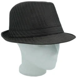 Bullet69 Double line - Trilby hattu, musta